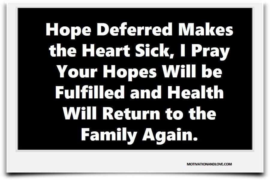 2020 Best Encouraging Words For Family Of Sick Person Motivation