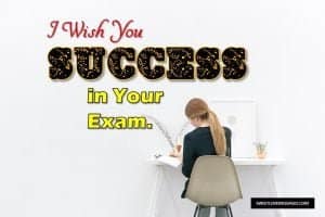 exam wishes quotes for lover