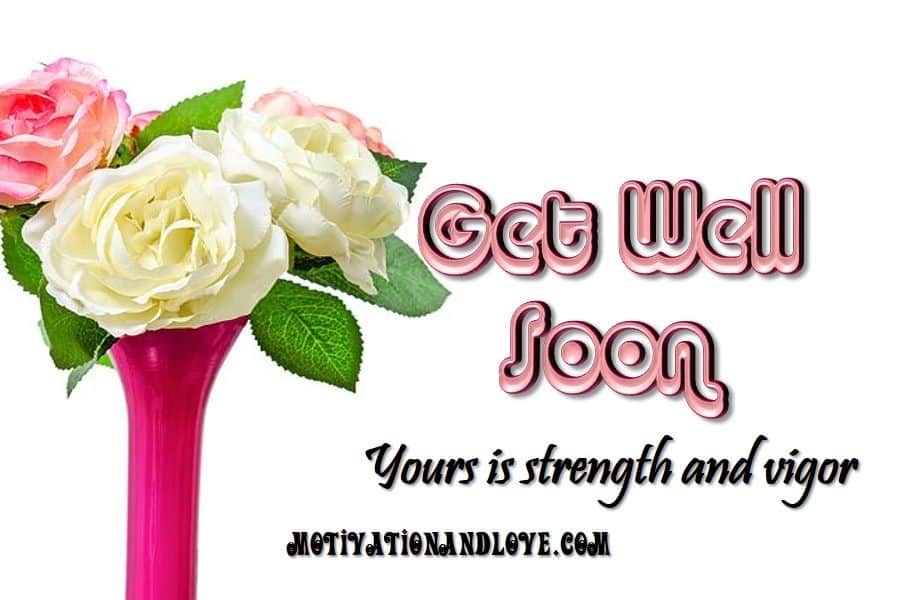 Get Well Soon My Love Message