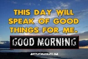 good morning inspirational prayer