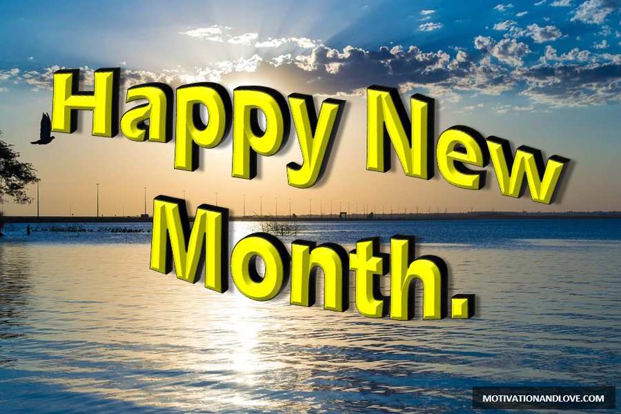 Happy New Month Love Messages
