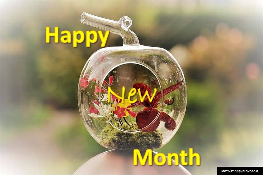 Happy New Month Messages for a Loved One