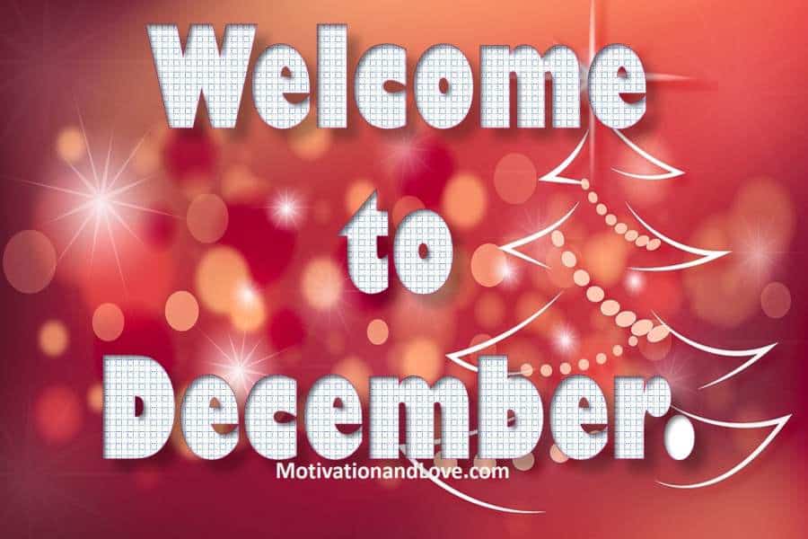 happy new month of december