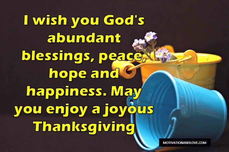 Happy Thanksgiving Wishes
