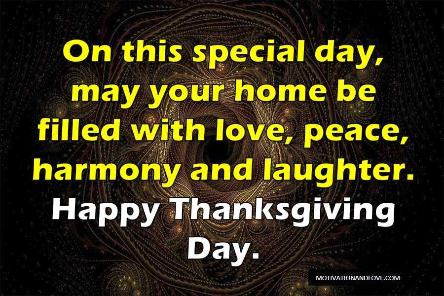 Happy Thanksgiving Wishes
