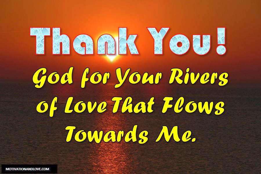 Motivational Quotes To Thank God