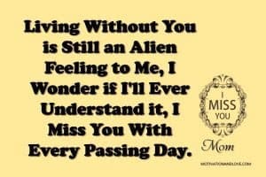 missing my mom in heaven quotes