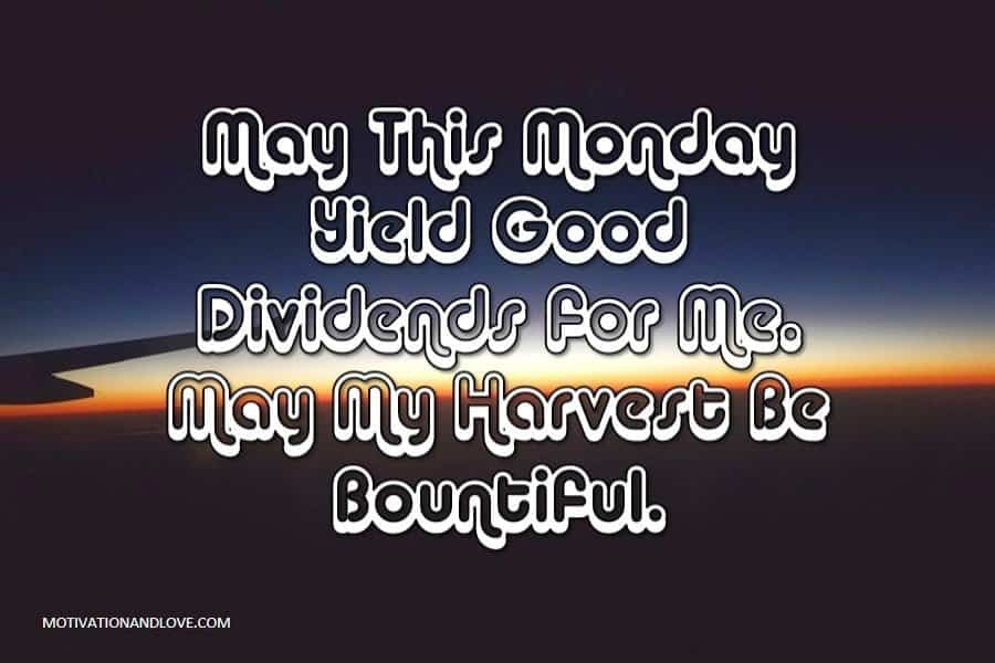 Monday Blessings