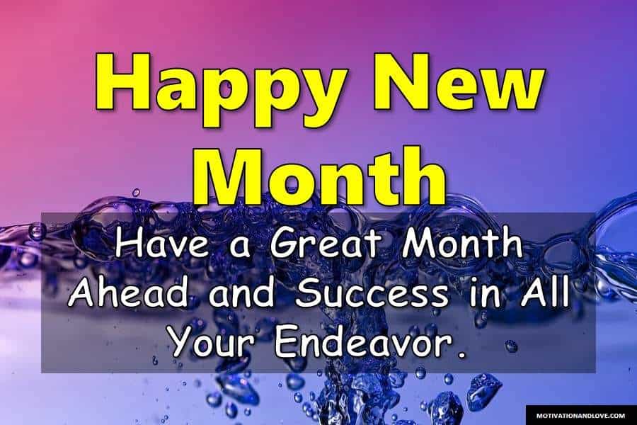 January 2020 Happy New Month Quotes And Prayers ...