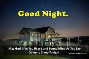 spiritual good night messages