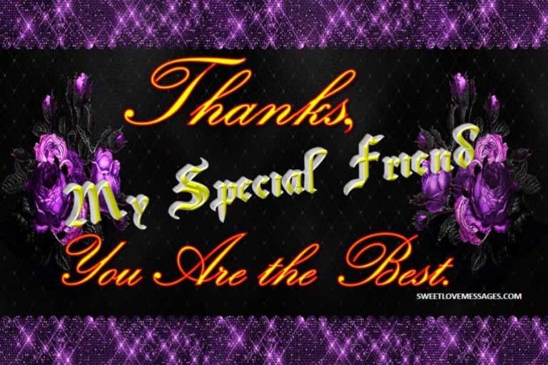 2020 Best Thank You for Being My Best Friend Quotes & Messages