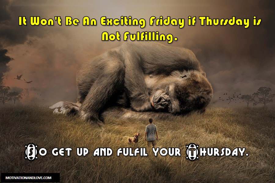 Thursday Meme Get Up and Fulfil