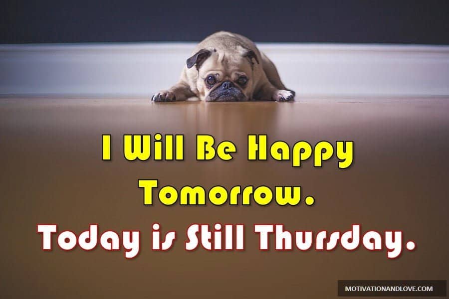 Thursday Meme Happy Tomorrow