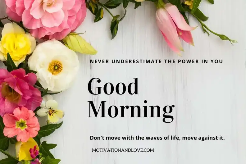 Images good positive morning words with 56 New