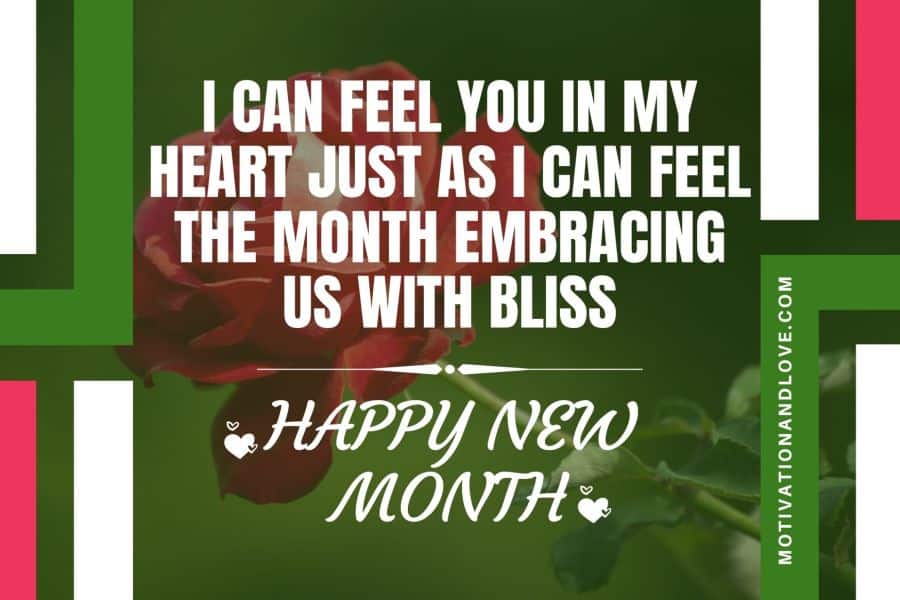 Happy New Month Messages for Her