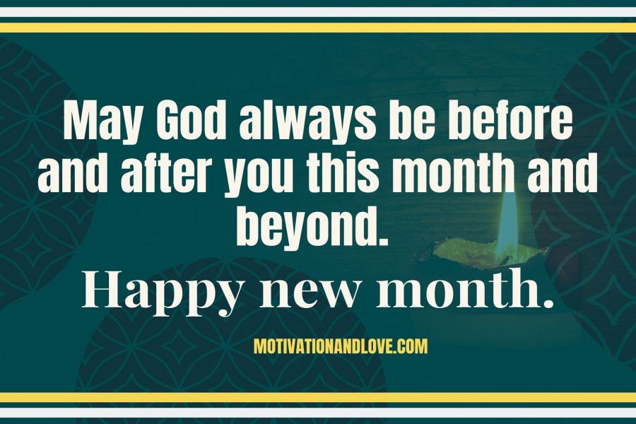 Happy New Month Prayer Messages