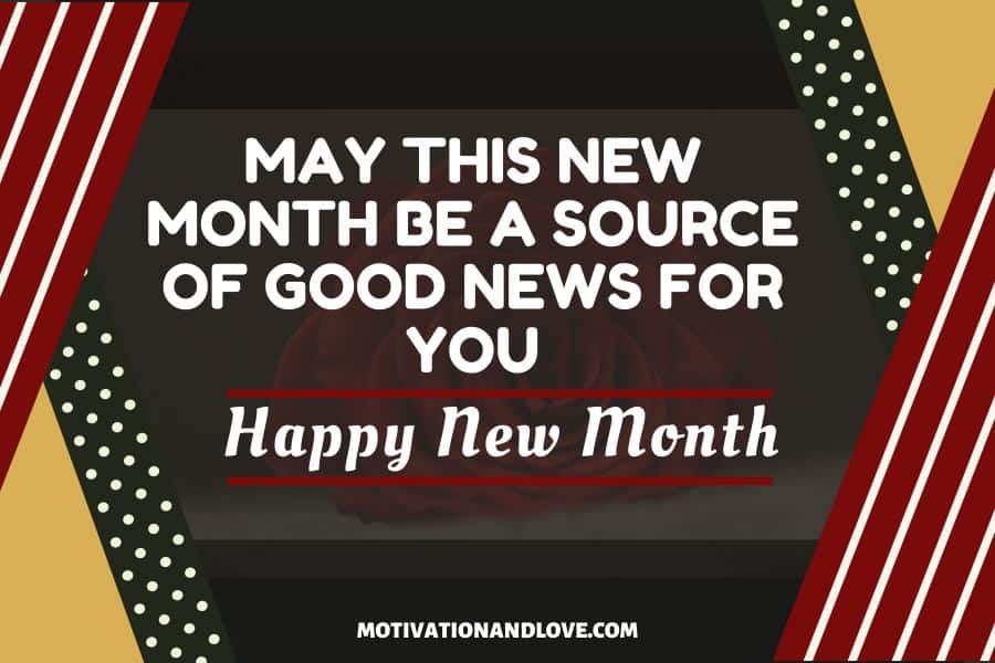 New Month Wishes and Prayers