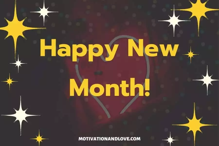 Happy New Month Love Messages