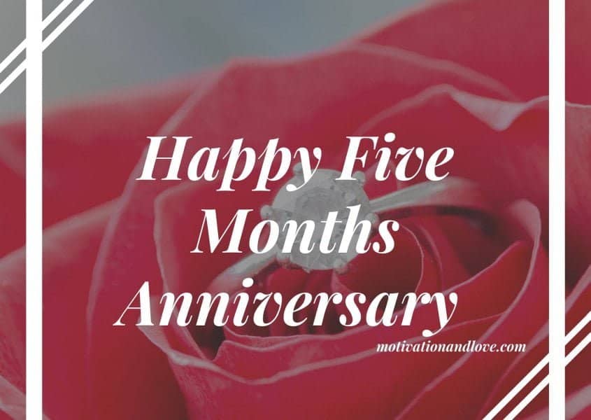 5th Monthsary Messages for Him or Her