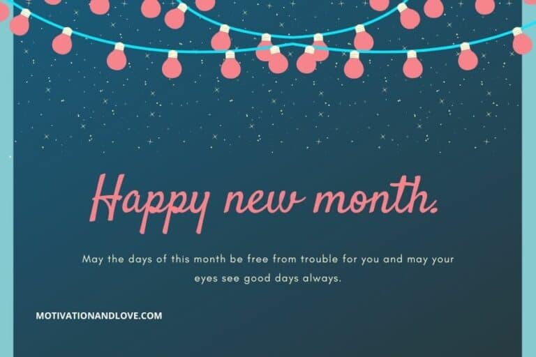 100 Happy New Month Love Messages and Sms (July 2026) - Motivation and Love