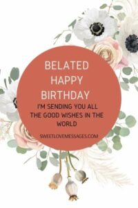 Happy belated birthday uncle 