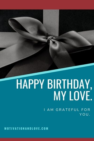 Happy Birthday Husband in Advance