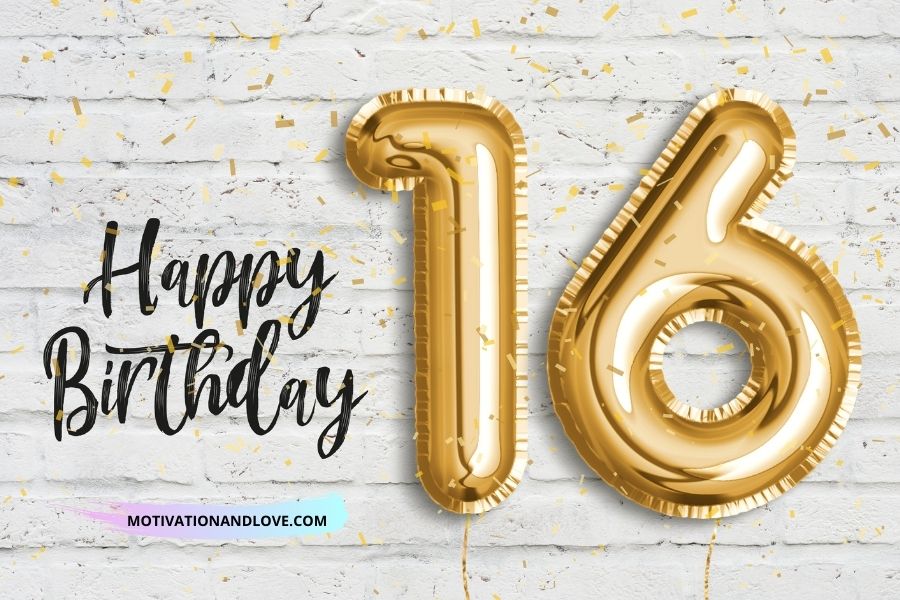 Happy 16th Birthday Wishes Happy Birthday Wishes For 16 Year Old Daughter - Motivation And Love