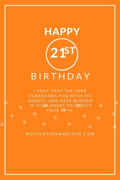 Happy 21st Birthday Son Wishes