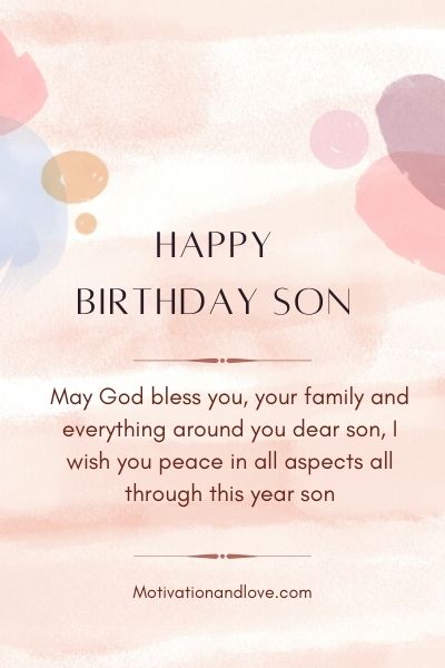 First Born Birthday Quotes Happy Birthday Messages For First Born Son - Motivation And Love