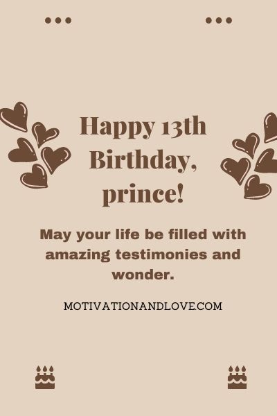Birthday Wishes For 13 Year Old Son 56Z_56Knq29Zcm