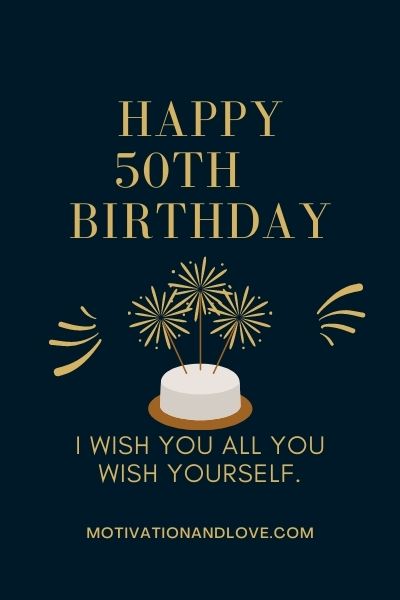 Happy 50th Birthday Sister Wishes with Images