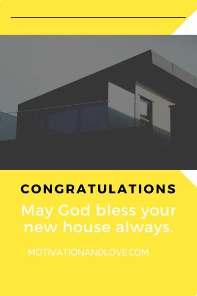 Best Wishes for New House Congratulations