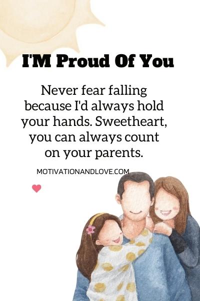 I am Proud of My Daughter Quotes