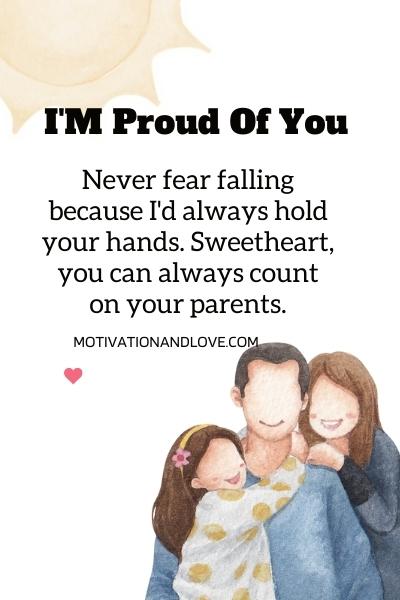 Proud Parents Quotes For Daughter I Am Proud Of My Daughter Quotes - Motivation And Love
