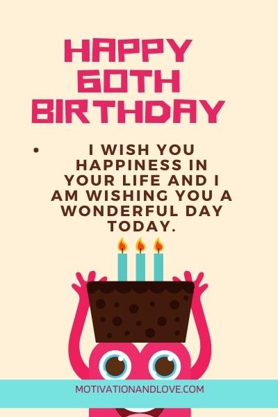Happy 60th Birthday Brother Wishes