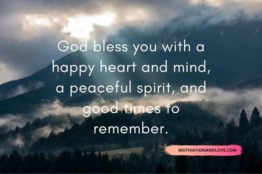 Inspirational God Bless You Quotes - Motivation and Love