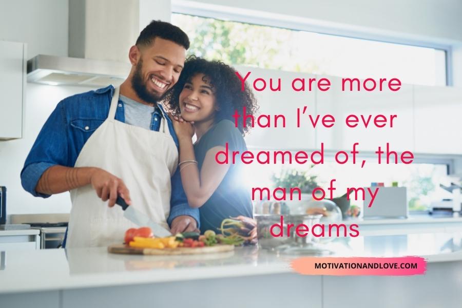 The Man of My Dreams Quotes