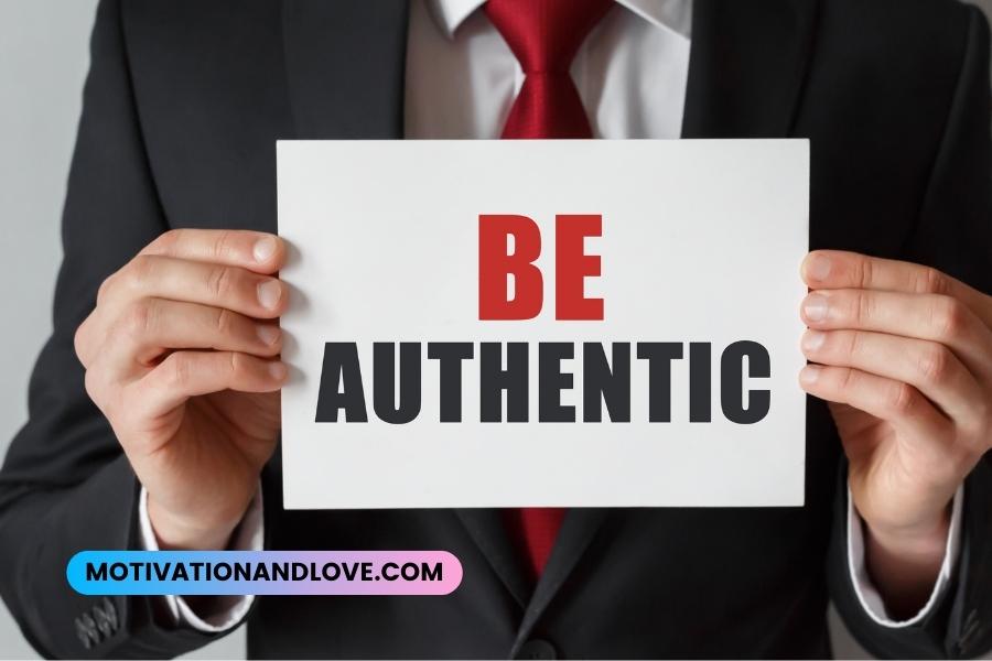Be authentically you quotes