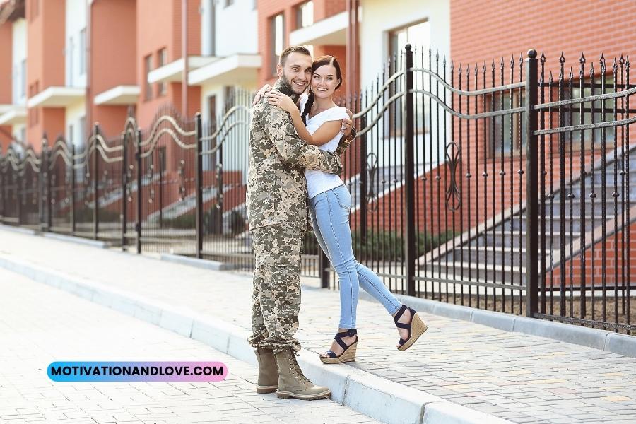 Dating a Military Man Quotes
