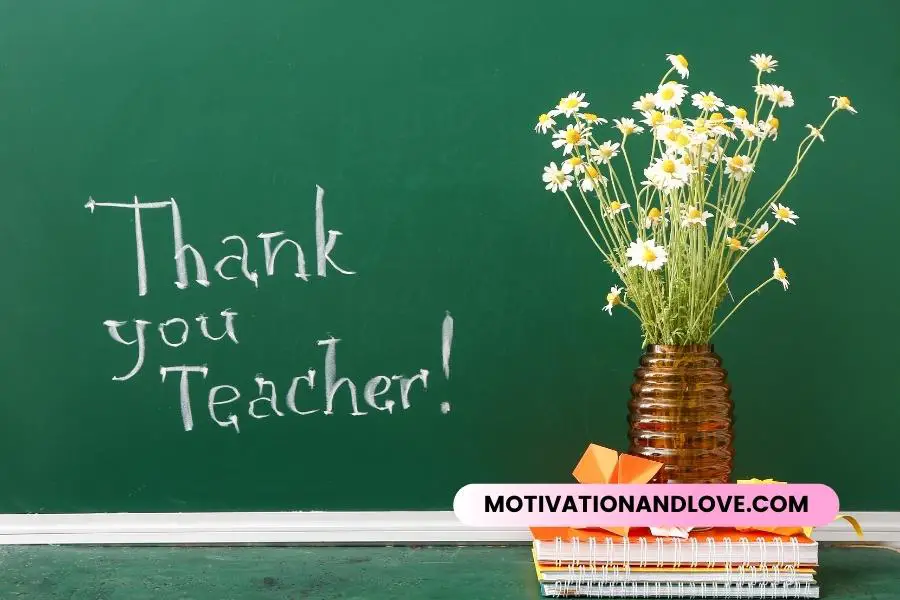 Thank You Quotes for Teachers From Students