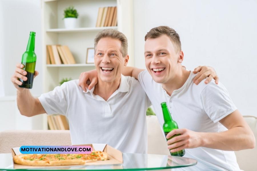 Father and Son Drinking Together Quotes