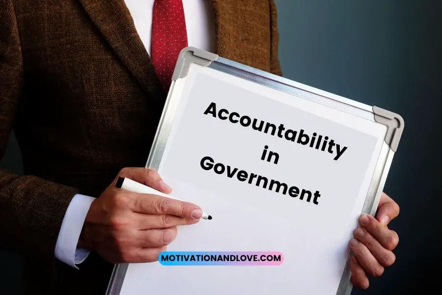 Quotes on Accountability in Government
