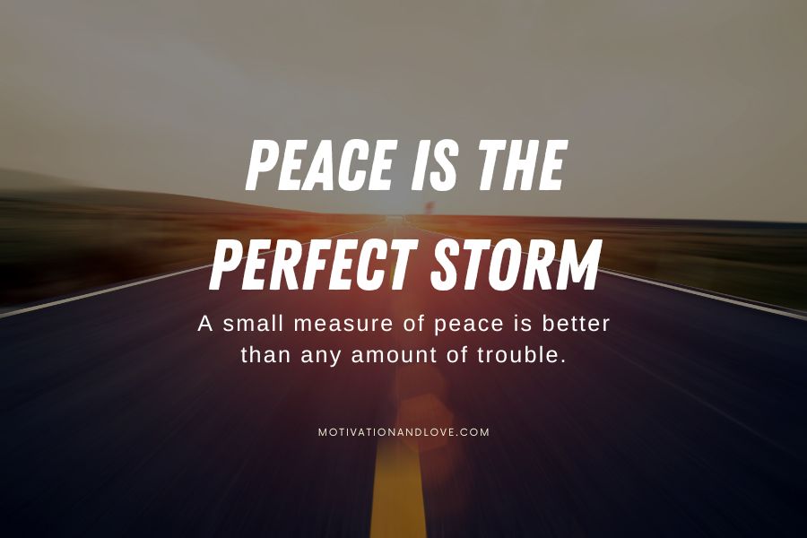 A Small Measure of Peace Quotes