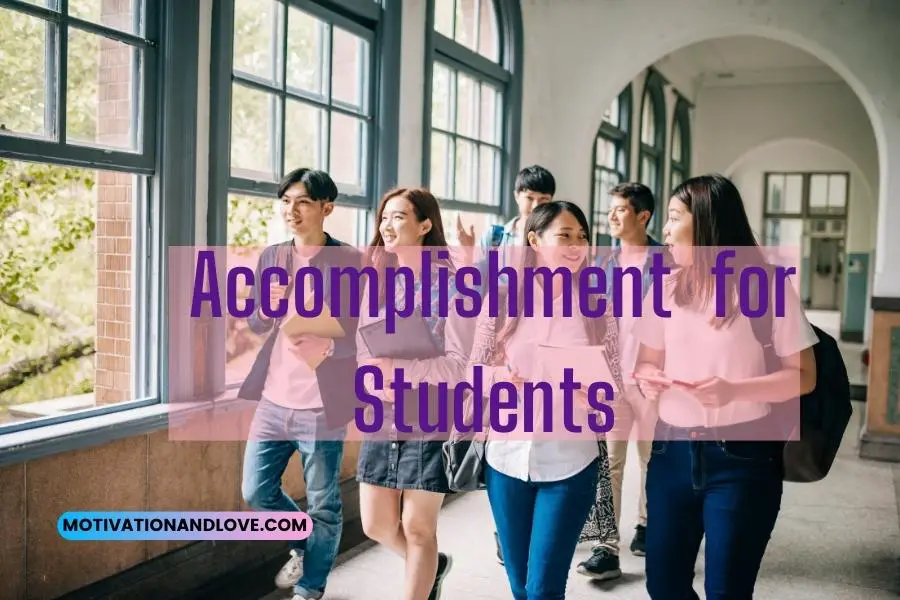 Accomplishment Quotes for Students