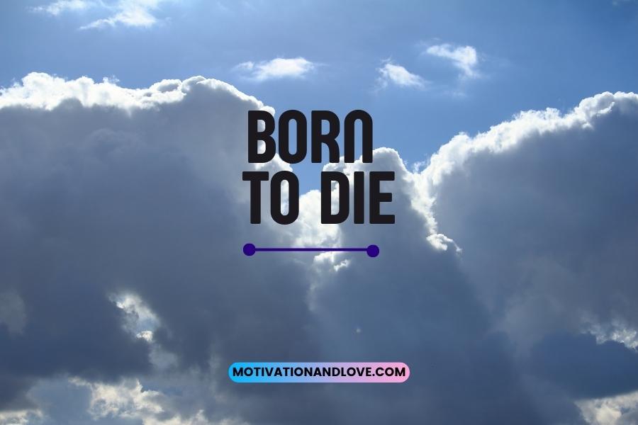 Born to Die Quotes