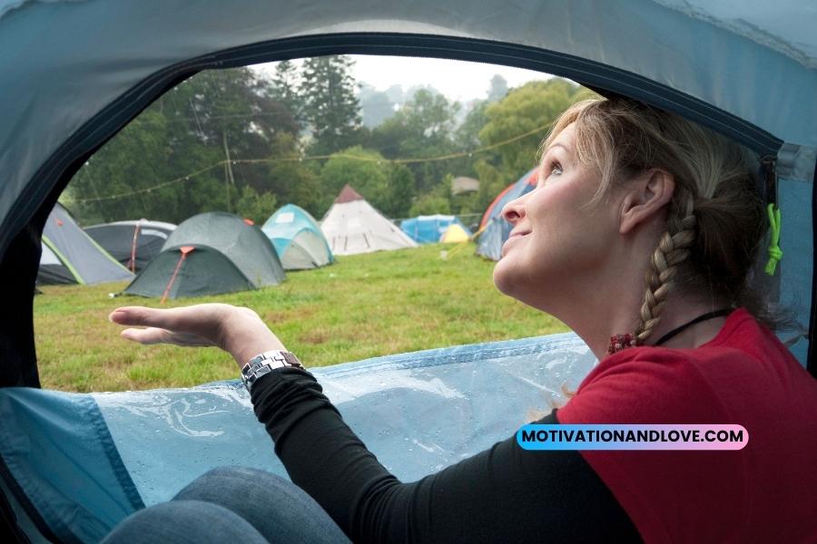 Camping in the Rain Quotes