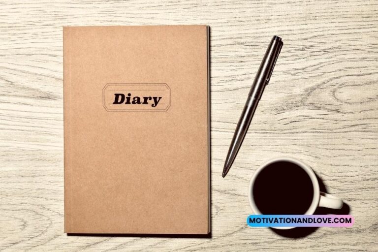 Diary Front Page Quotes Motivation and Love