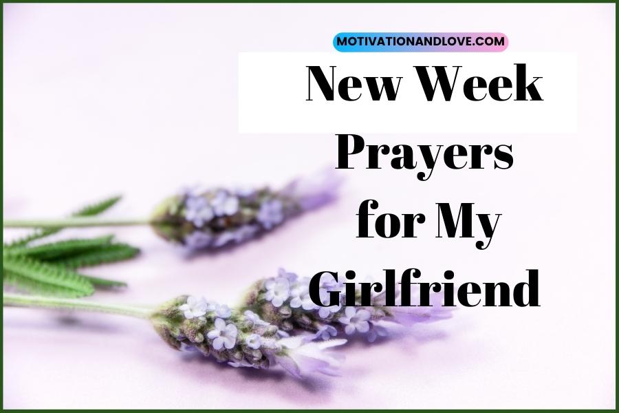 New Week Prayers for My Girlfriend