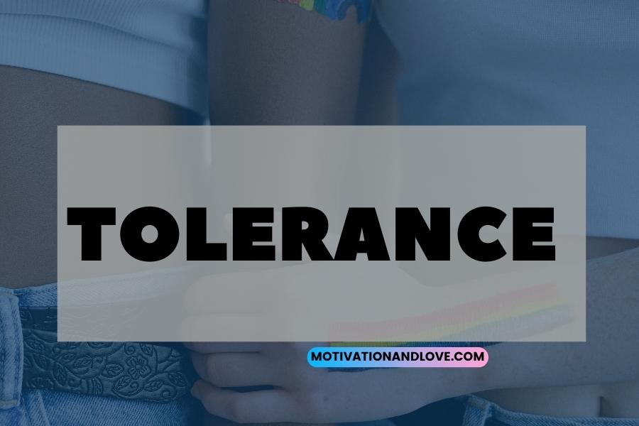 Quotes About Tolerance