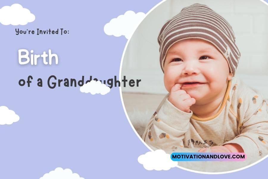 Birth of a Granddaughter Quotes